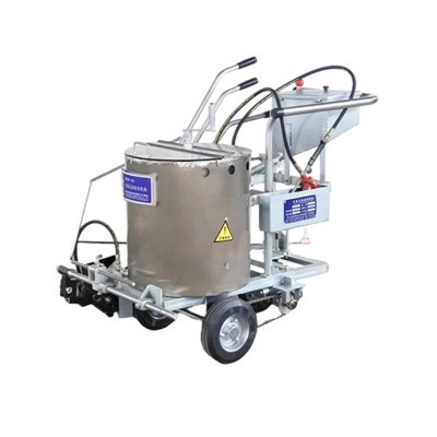 Termoplastična mašina za obeležavanje puteva ručnim pritiskom